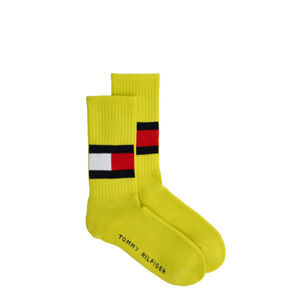 Tommy Hilfiger unisex žluté ponožky - 43 (019)